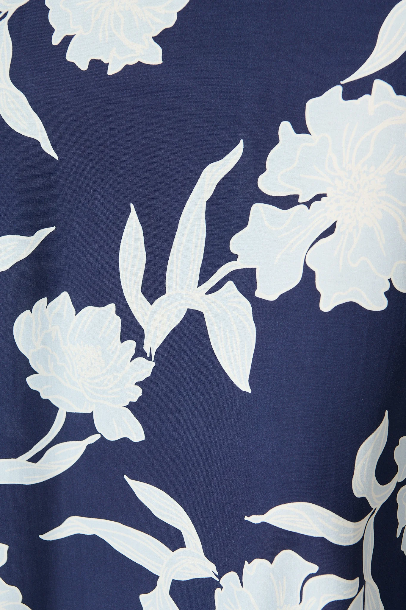 Pretty Petals Maxi Sundress in Navy with Blue Floral - Image 10