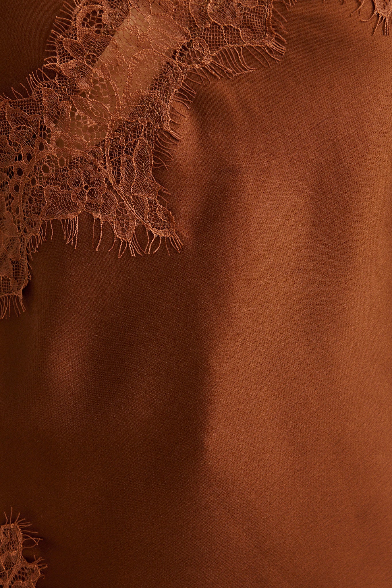 Reflections Cami Top in Chocolate Satin - Image 6