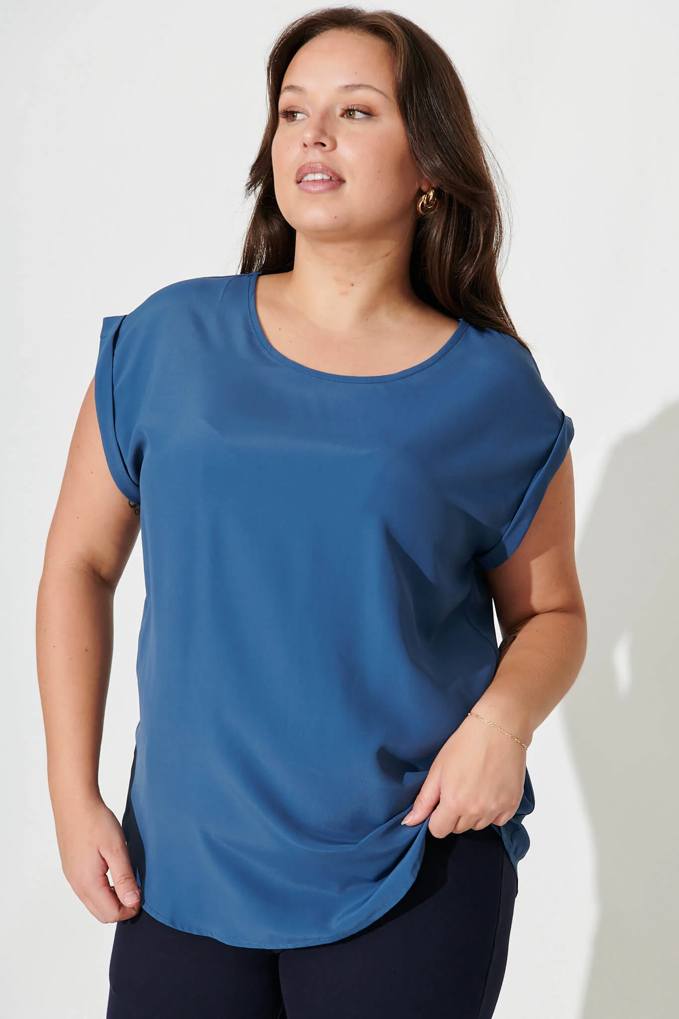 Rejina Top In Blue - Image 6