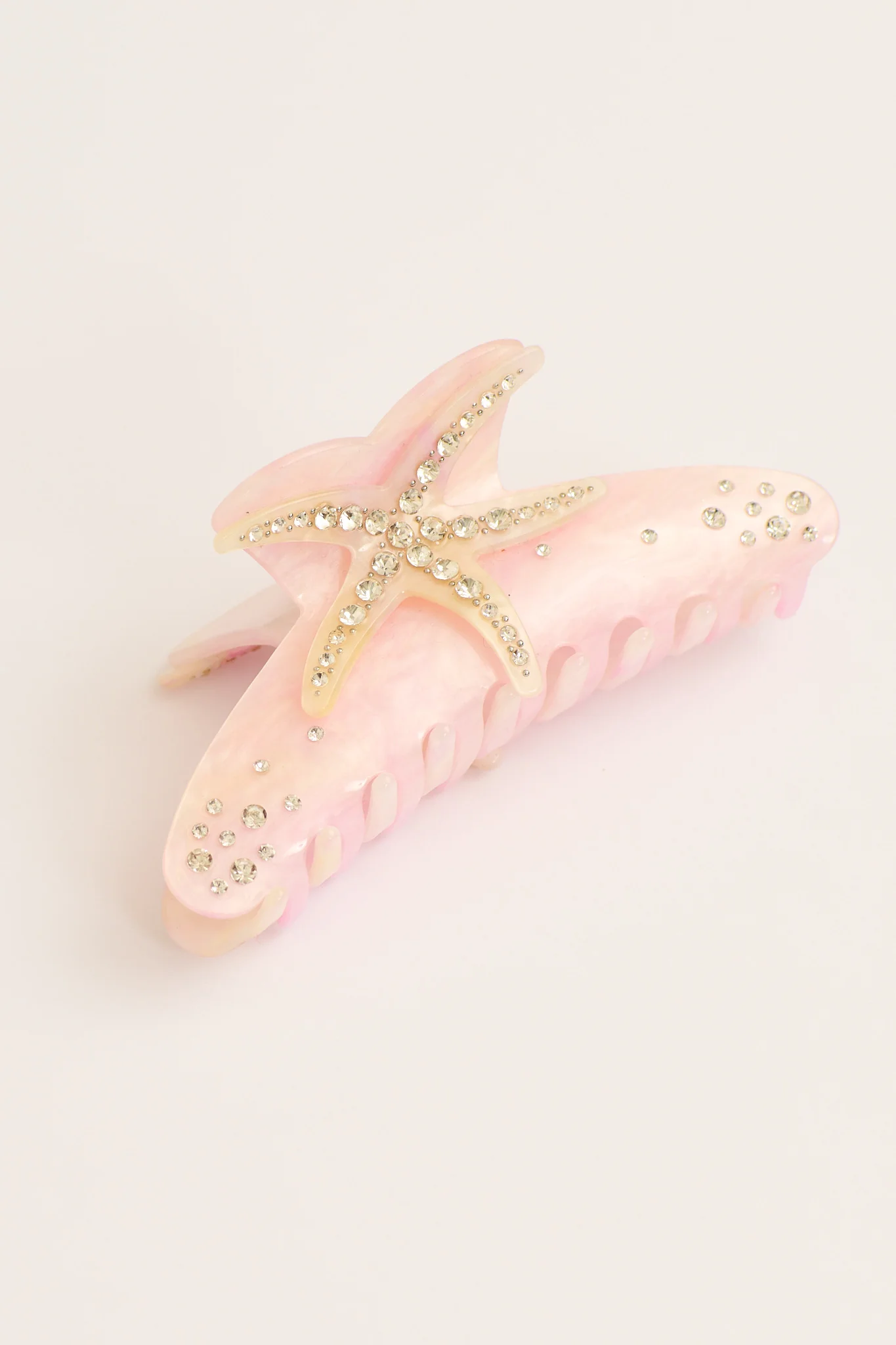 Rhapsody Starfish Hair Claw in Blush Pink