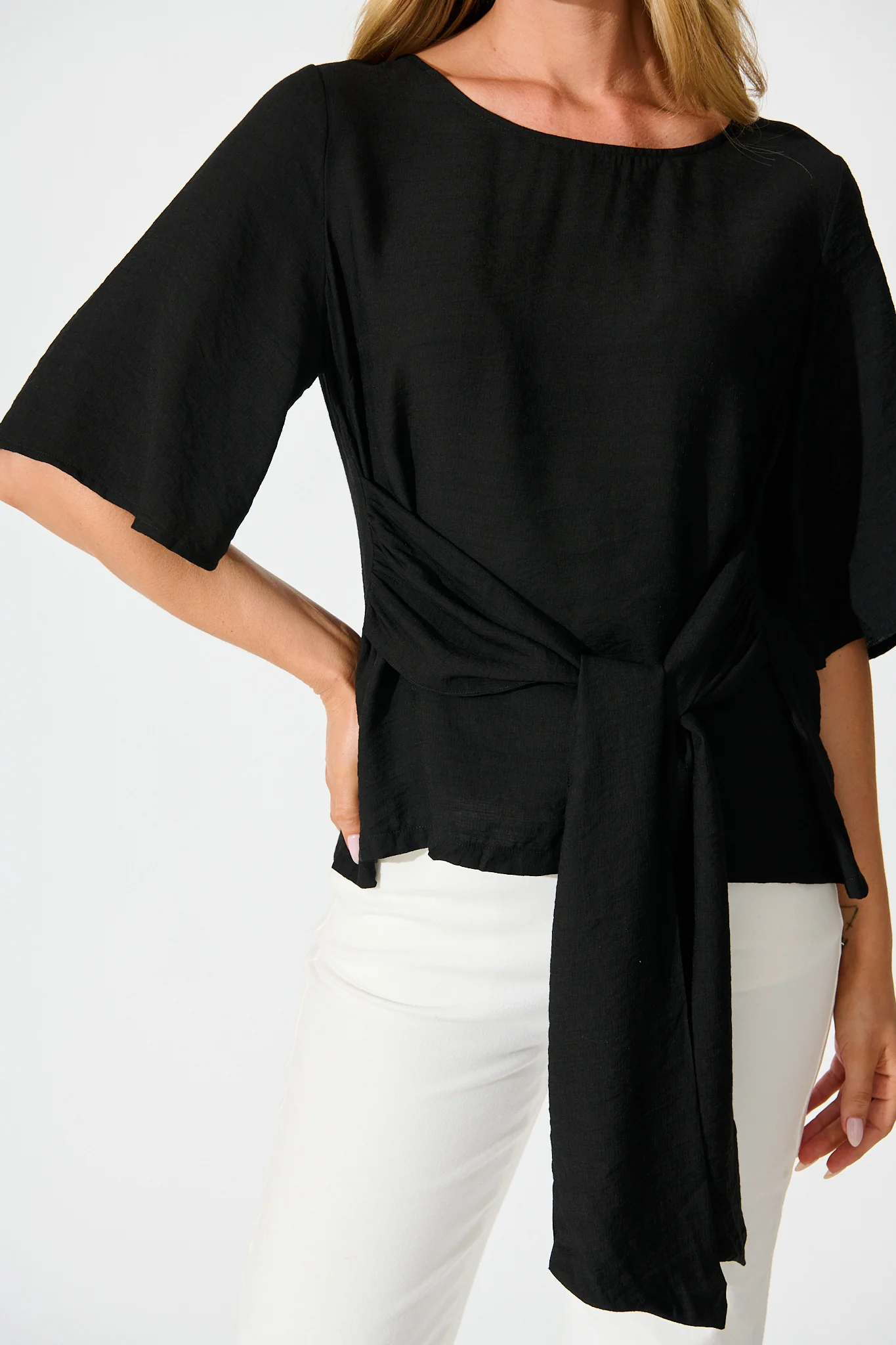 Rhapsody Top in Black - Image 5