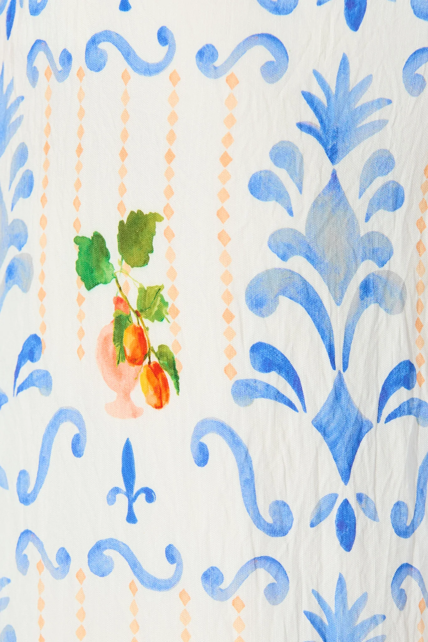 Romeo Pant in Multi Fruit Border Print - Image 10