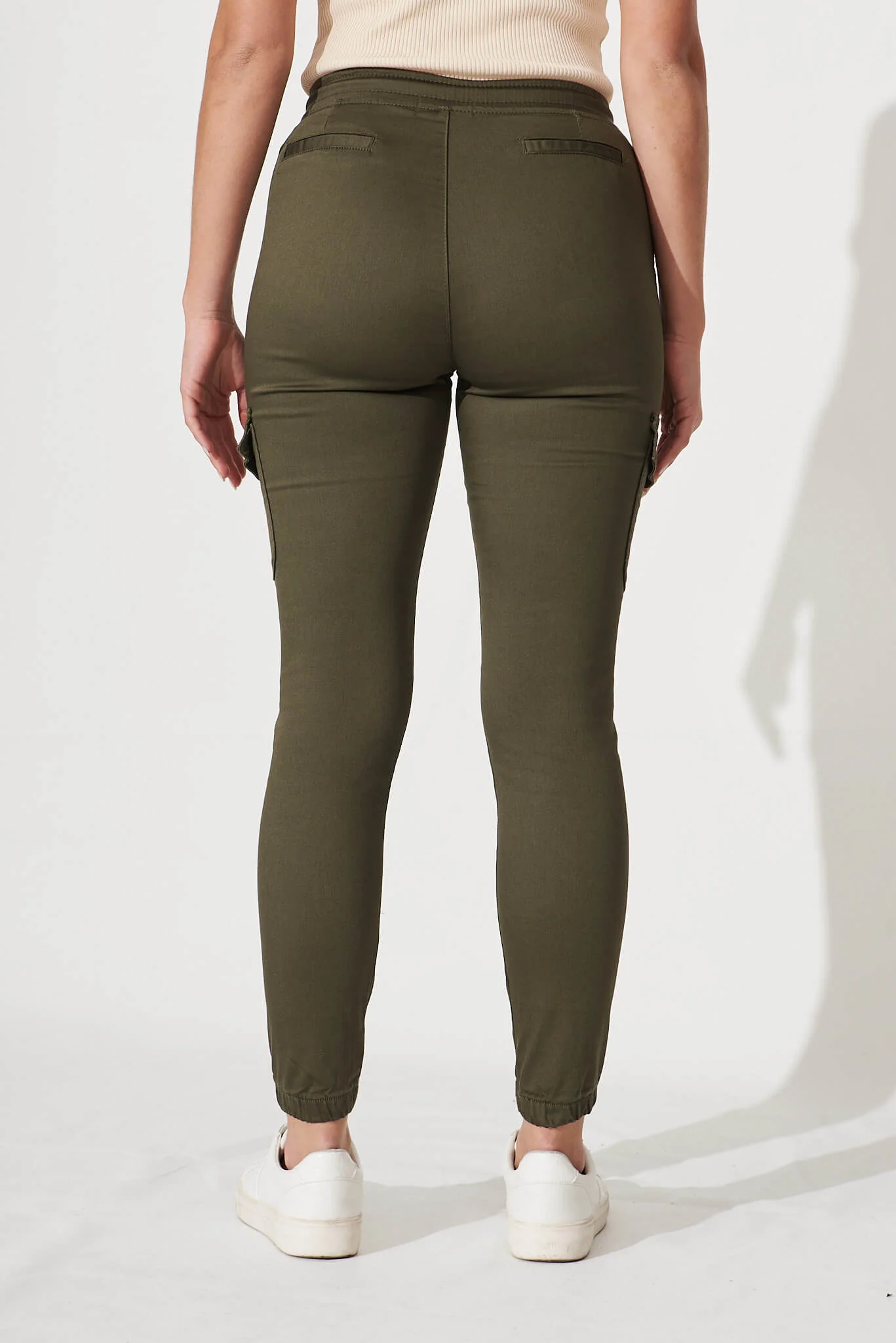 Ryder Jogger Pant In Khaki - Image 4