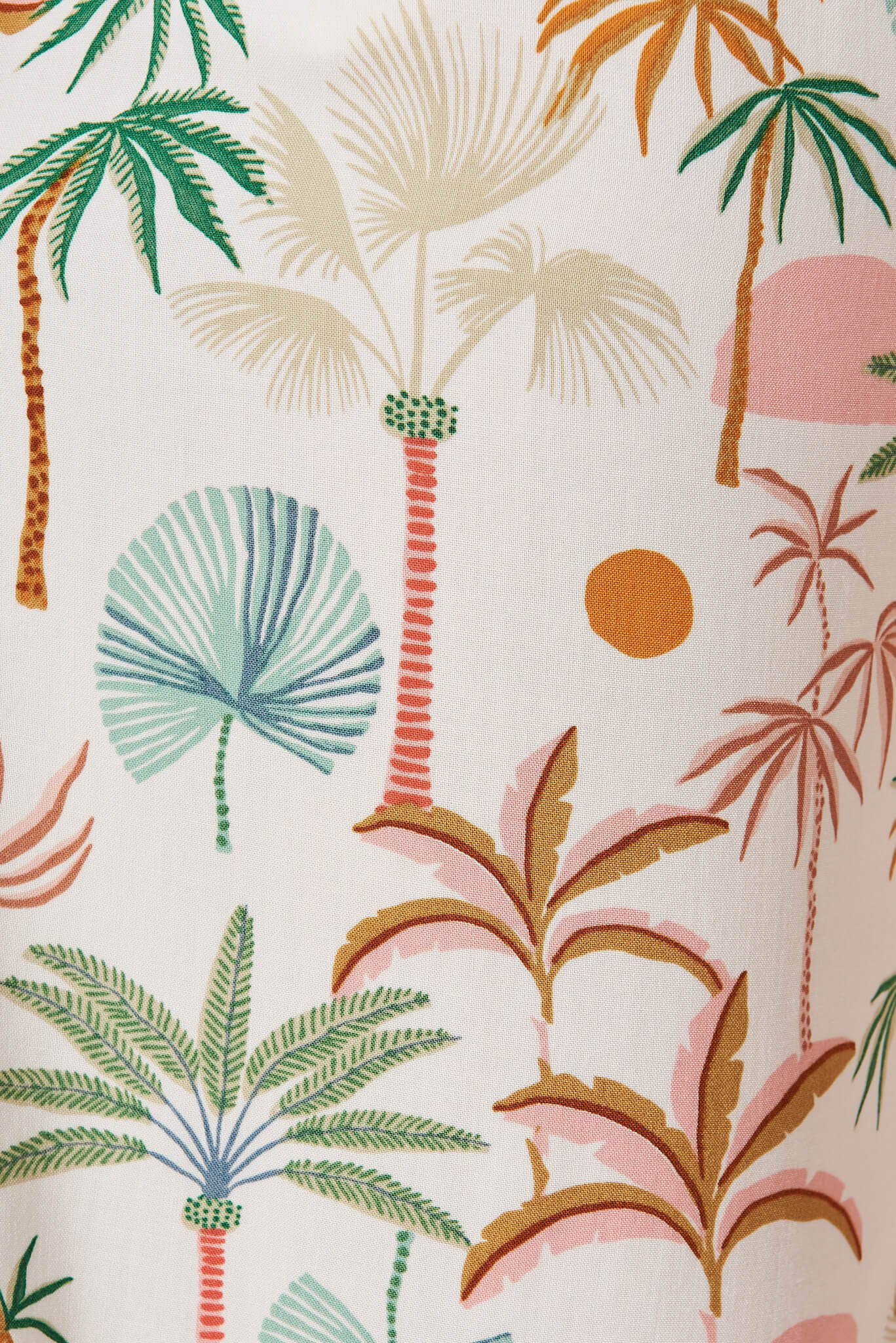 Sandcastle Jumpsuit In Multi Palm Print - Image 6