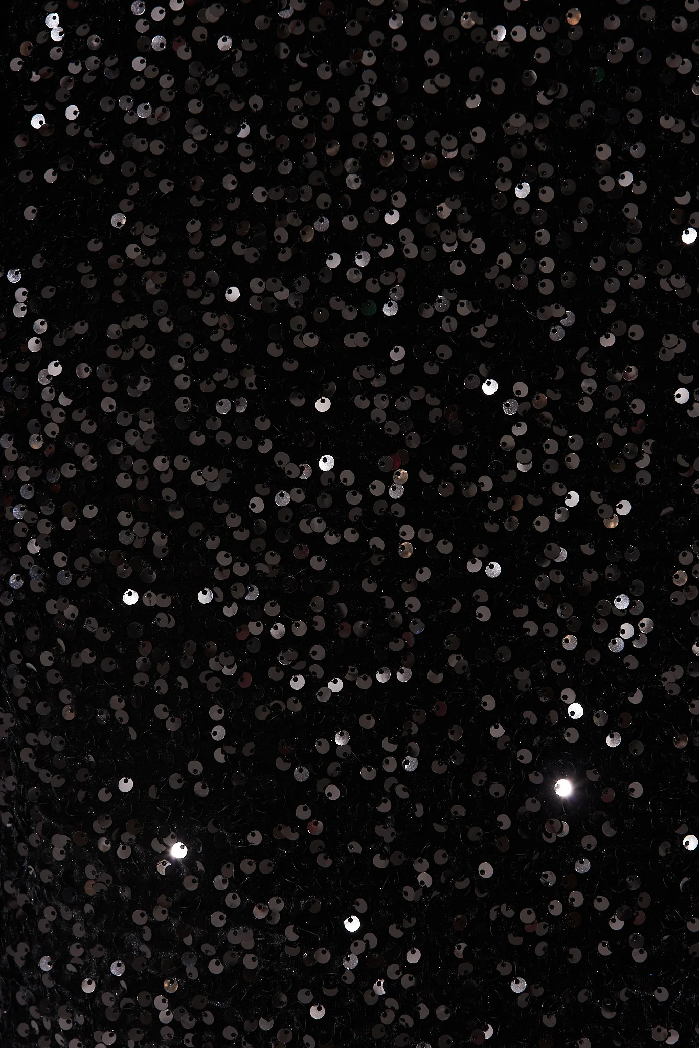 Sapphira Sequin Dress In Black - Image 16
