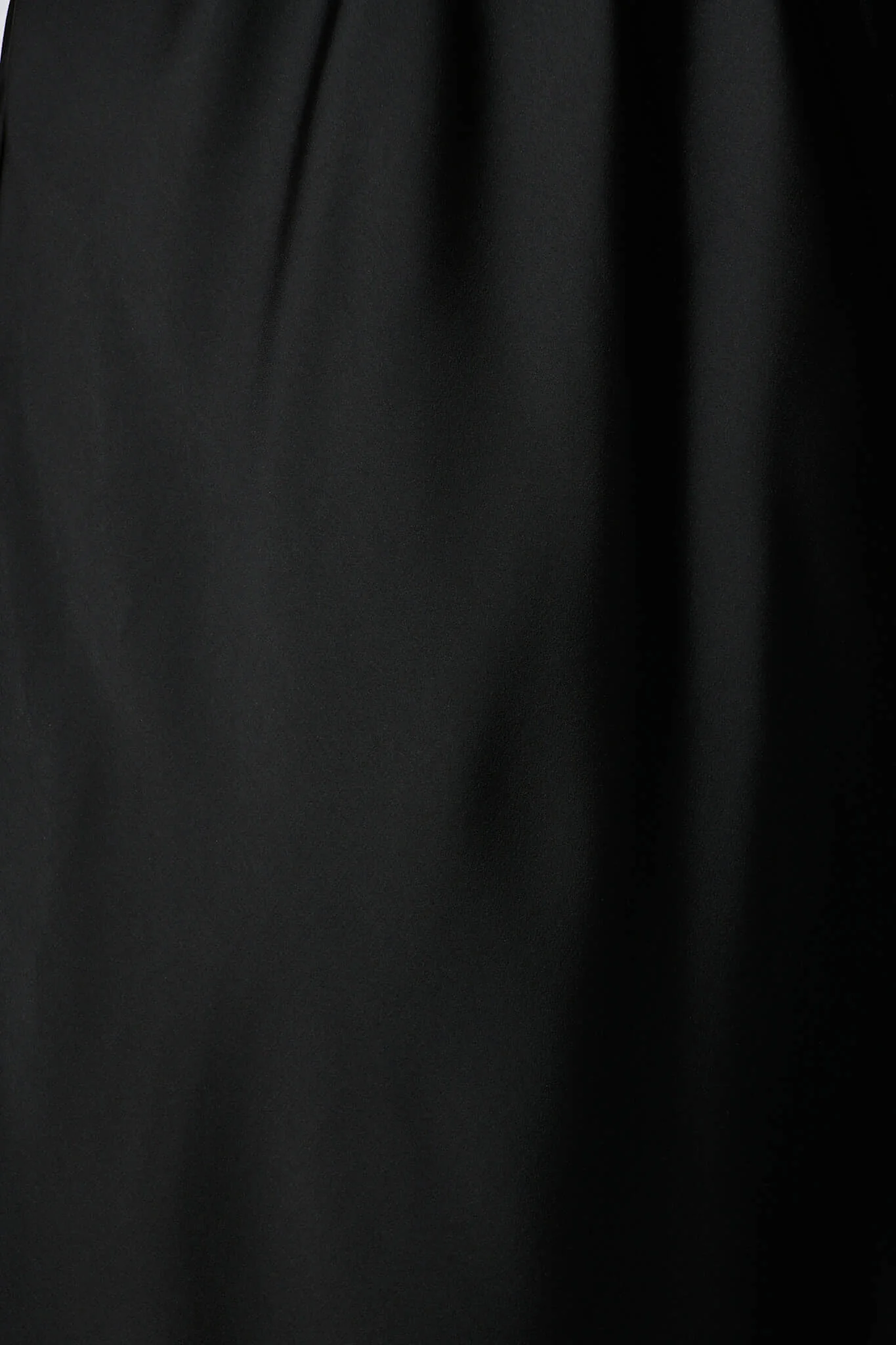 Sarita Maxi Off Shoulder Dress in Black Satin - Image 12