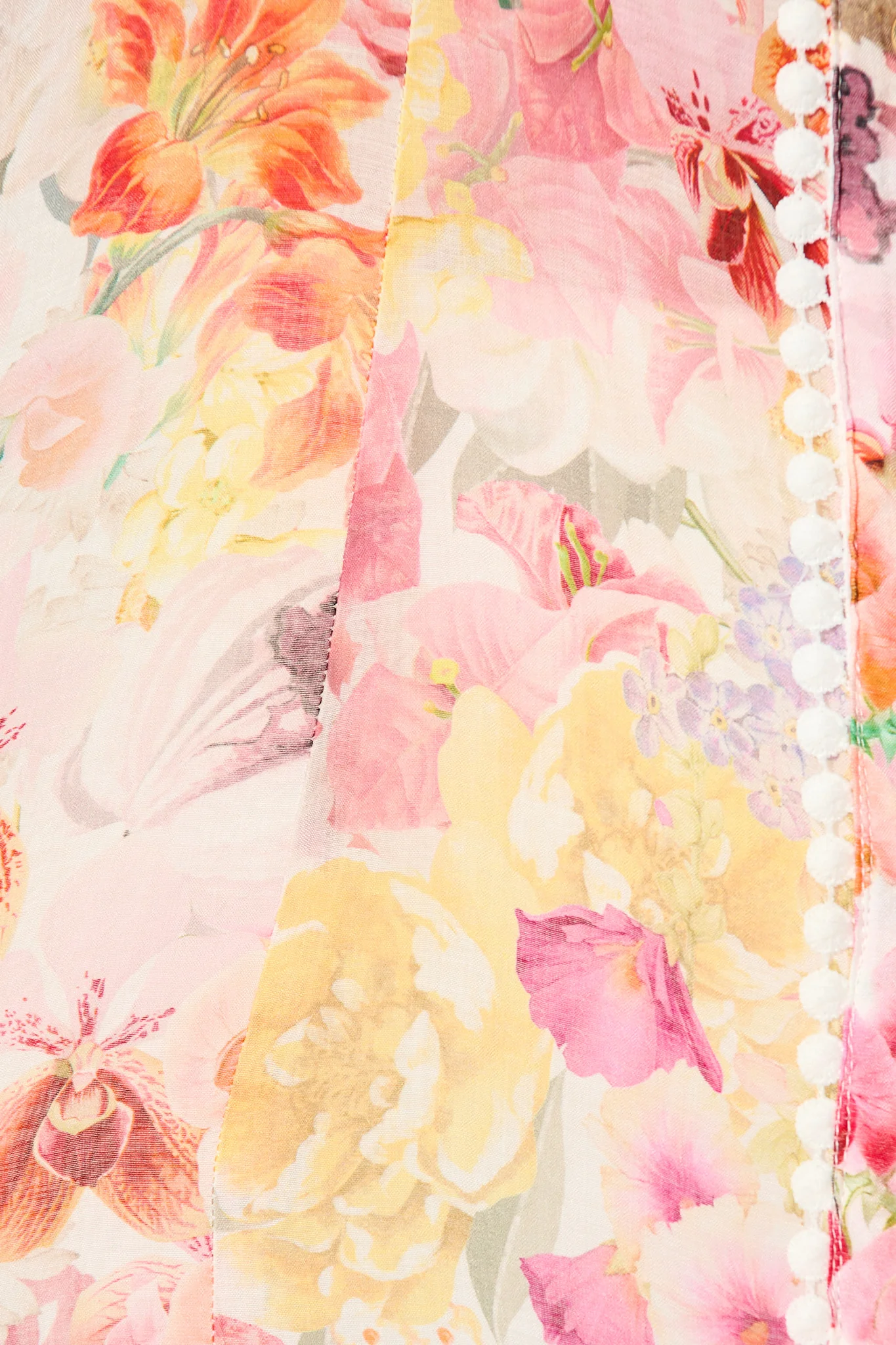 Soft Bloom Top in White with Multi Blush Floral - Image 6