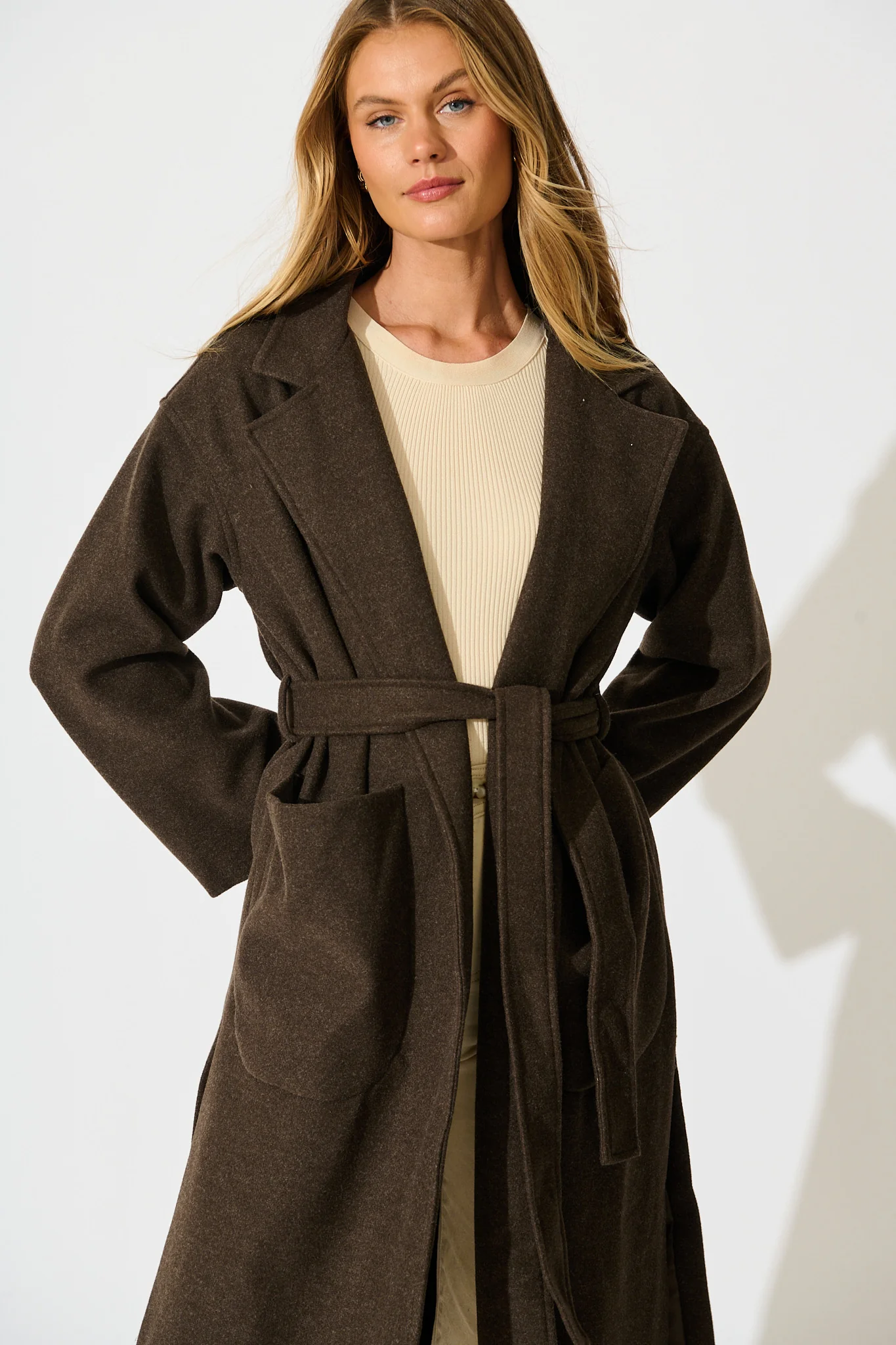 Sonata Coat in Chocolate - Image 2
