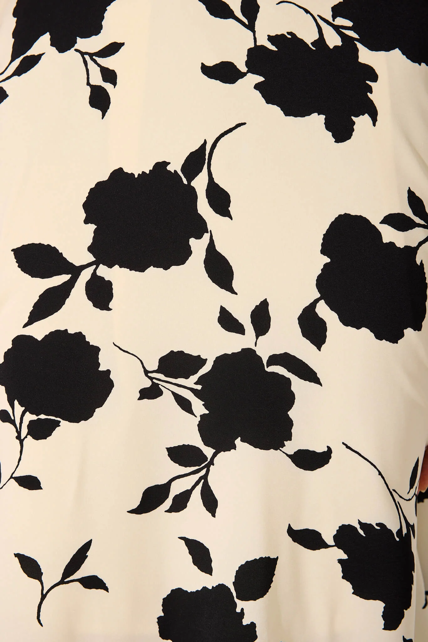 Sophianna Midi Skirt In Cream With Black Floral - Image 6