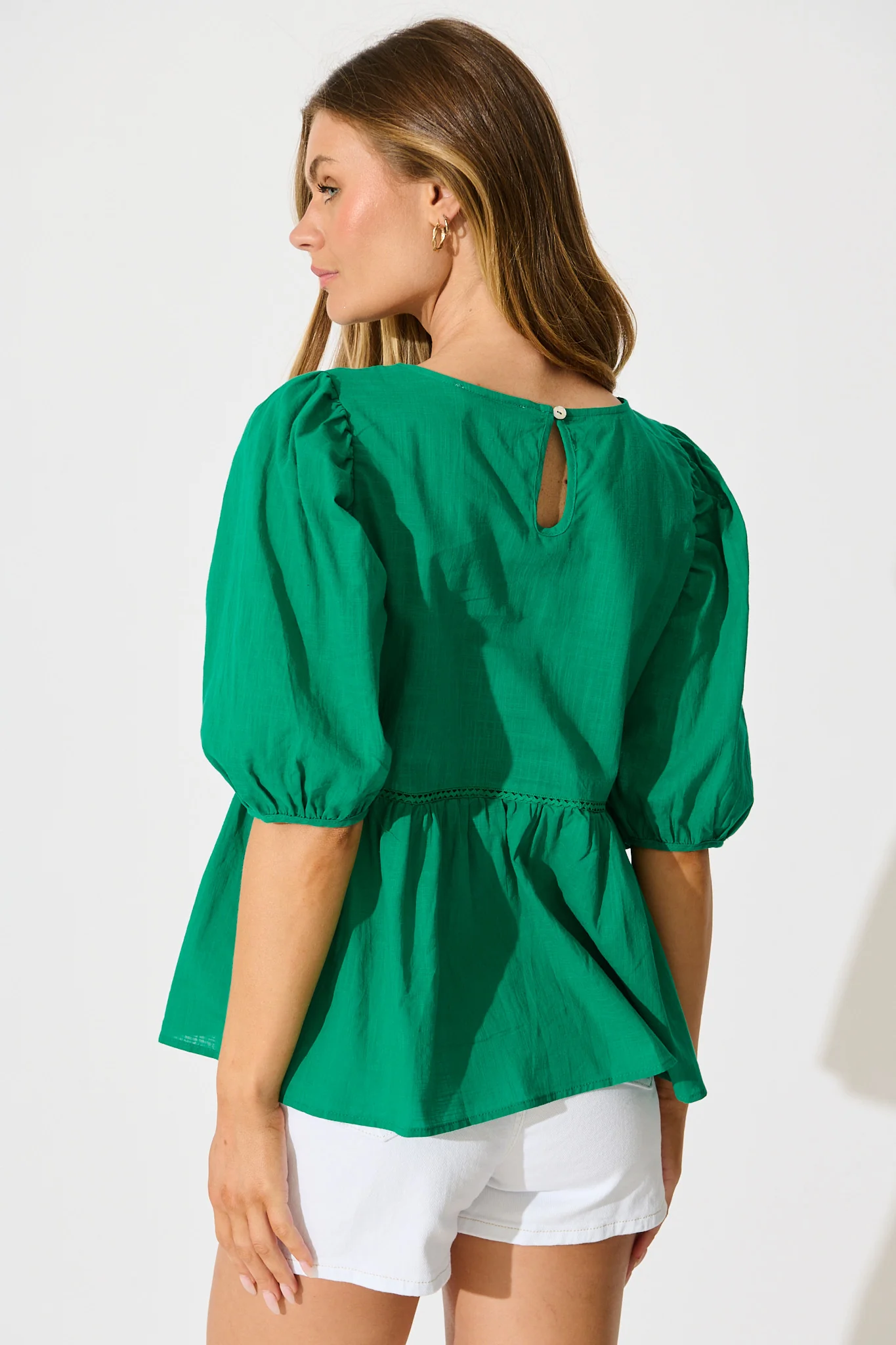Stacy Top In Green - Image 3