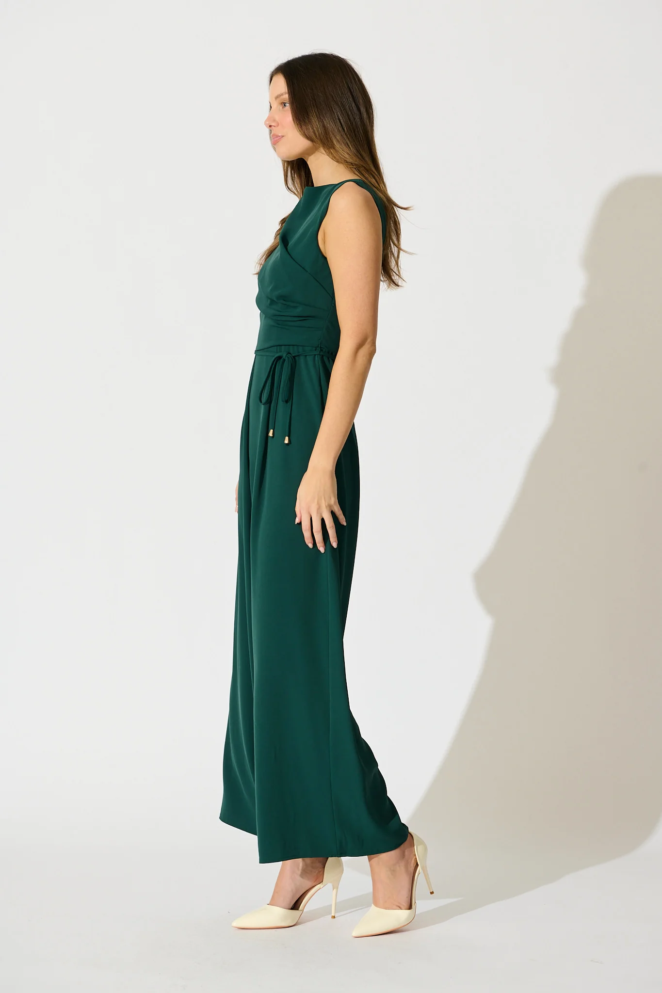 Studio Mode Jumpsuit in Emerald - Image 3