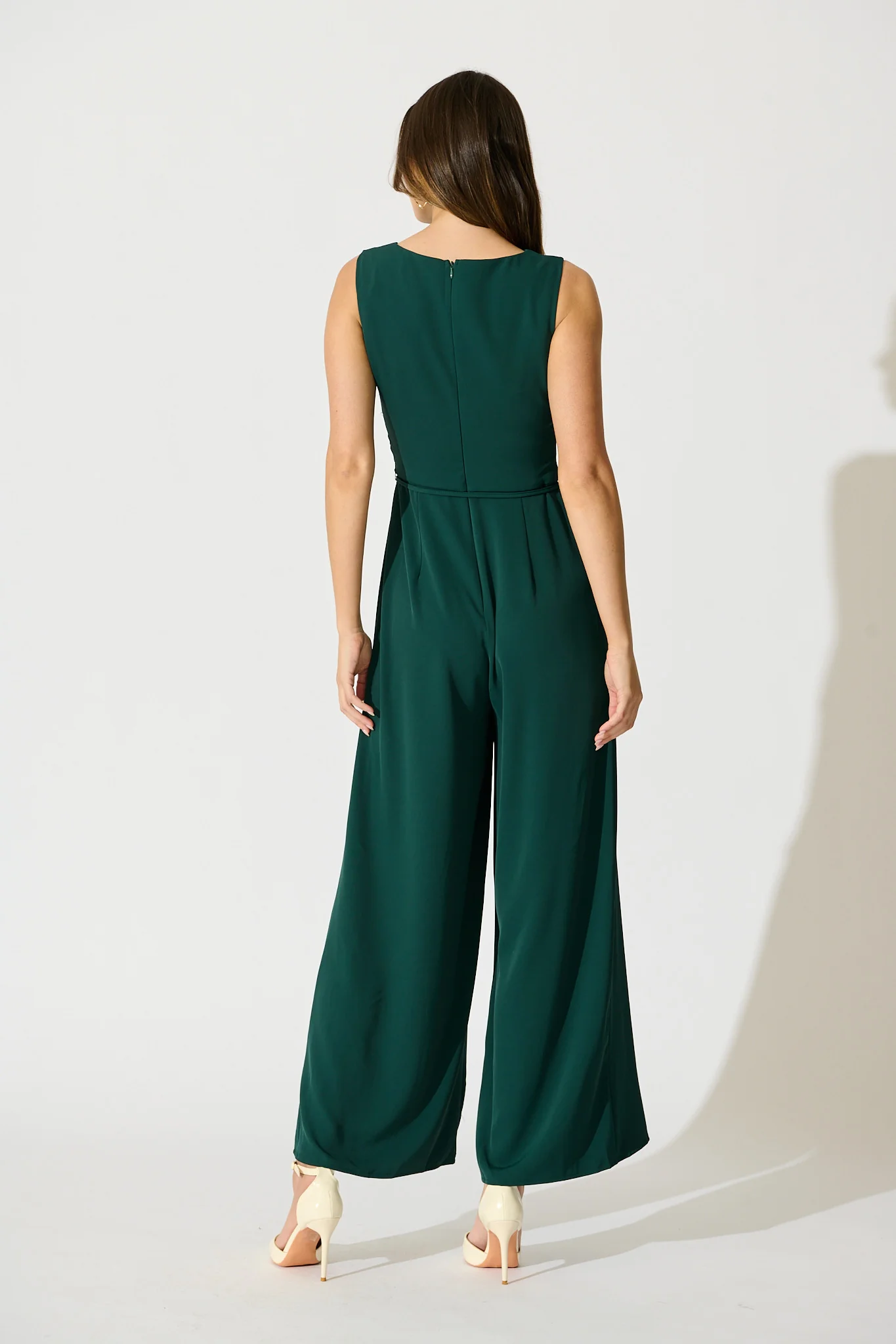 Studio Mode Jumpsuit in Emerald - Image 4