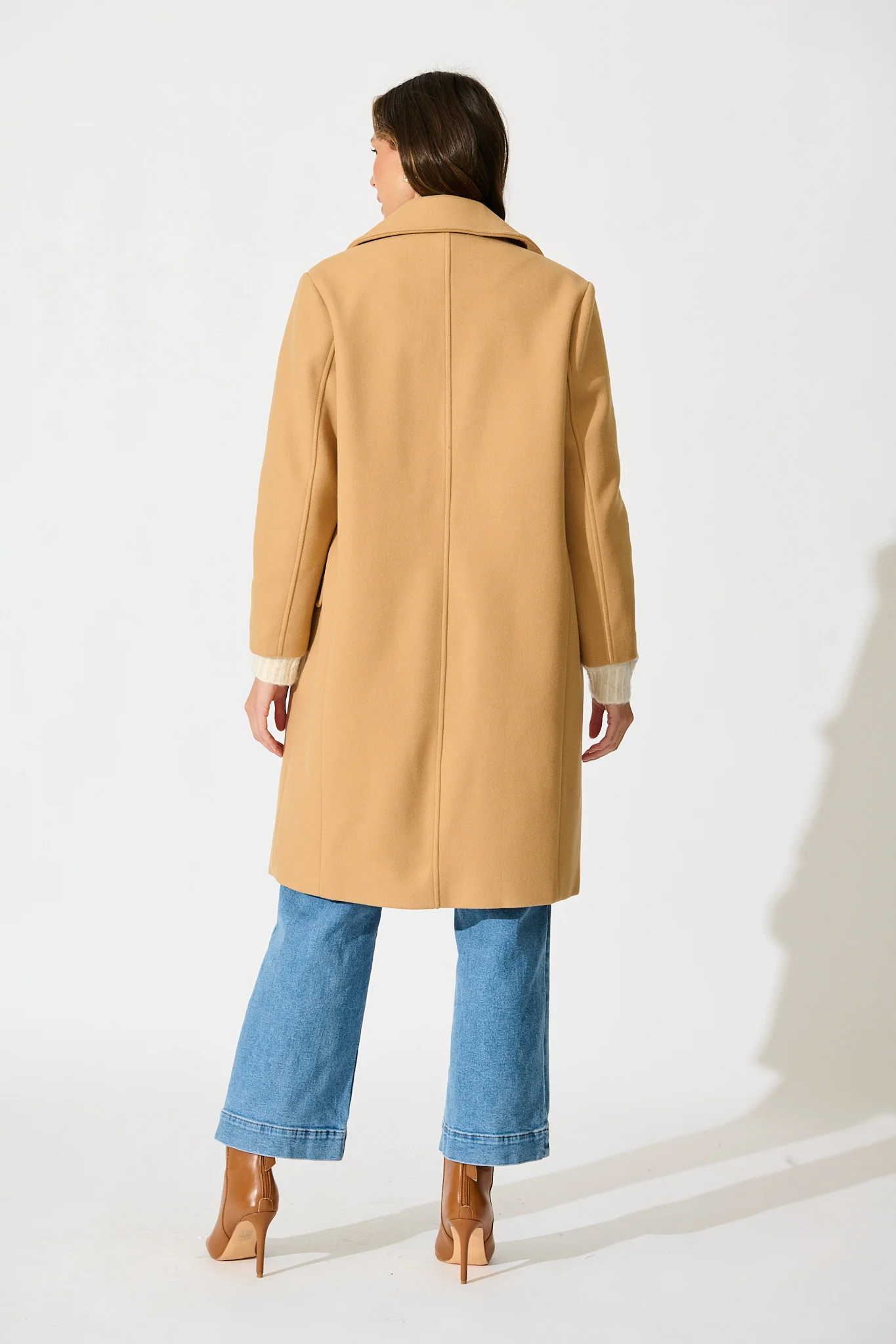Sultry Coat in Camel - Image 7