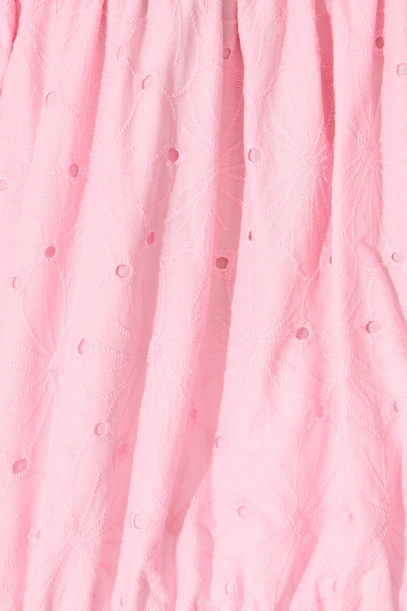 Tahlie Top in Pink Broderie Cotton - Image 6