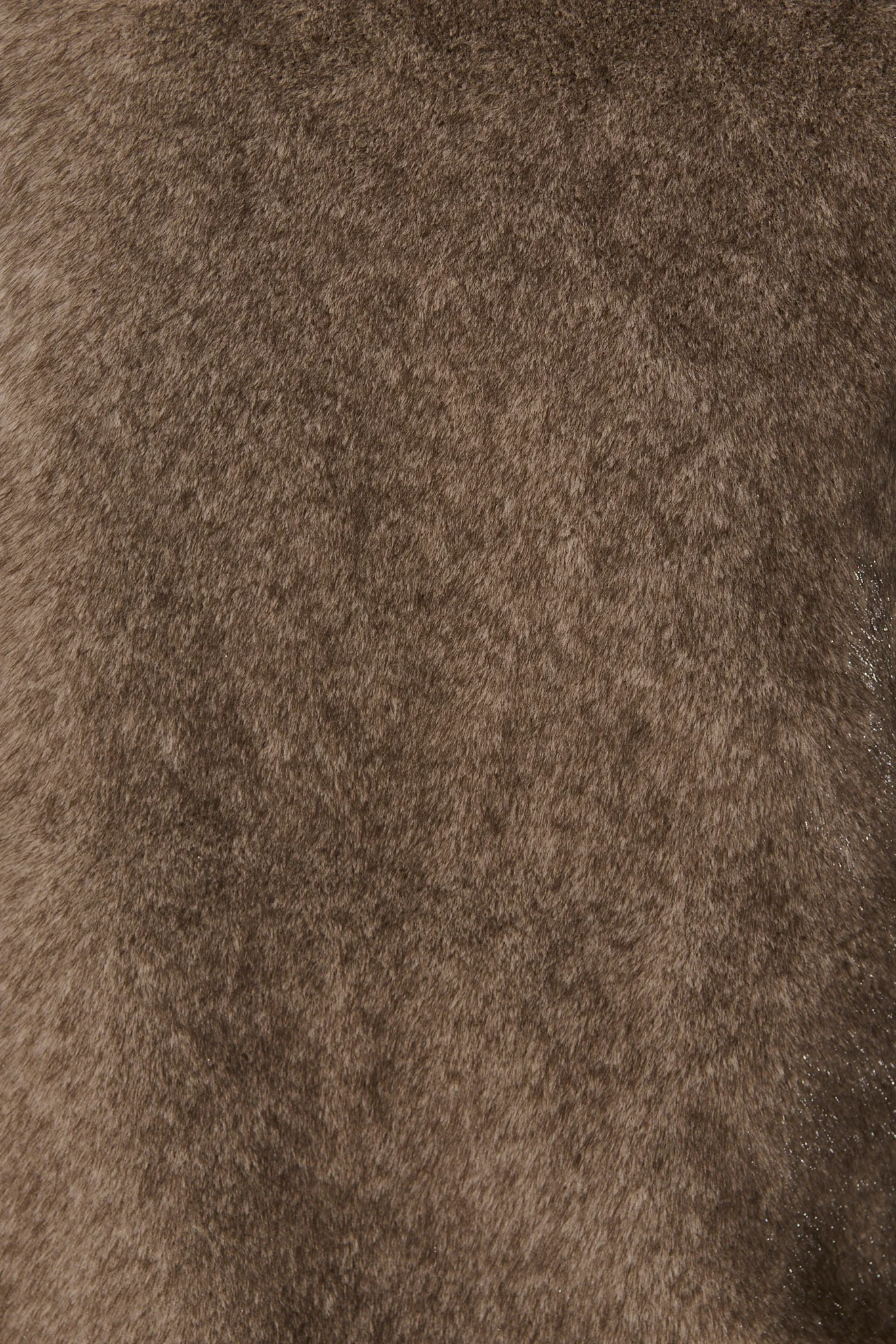Talita Faux Fur Vest in Taupe - Image 6