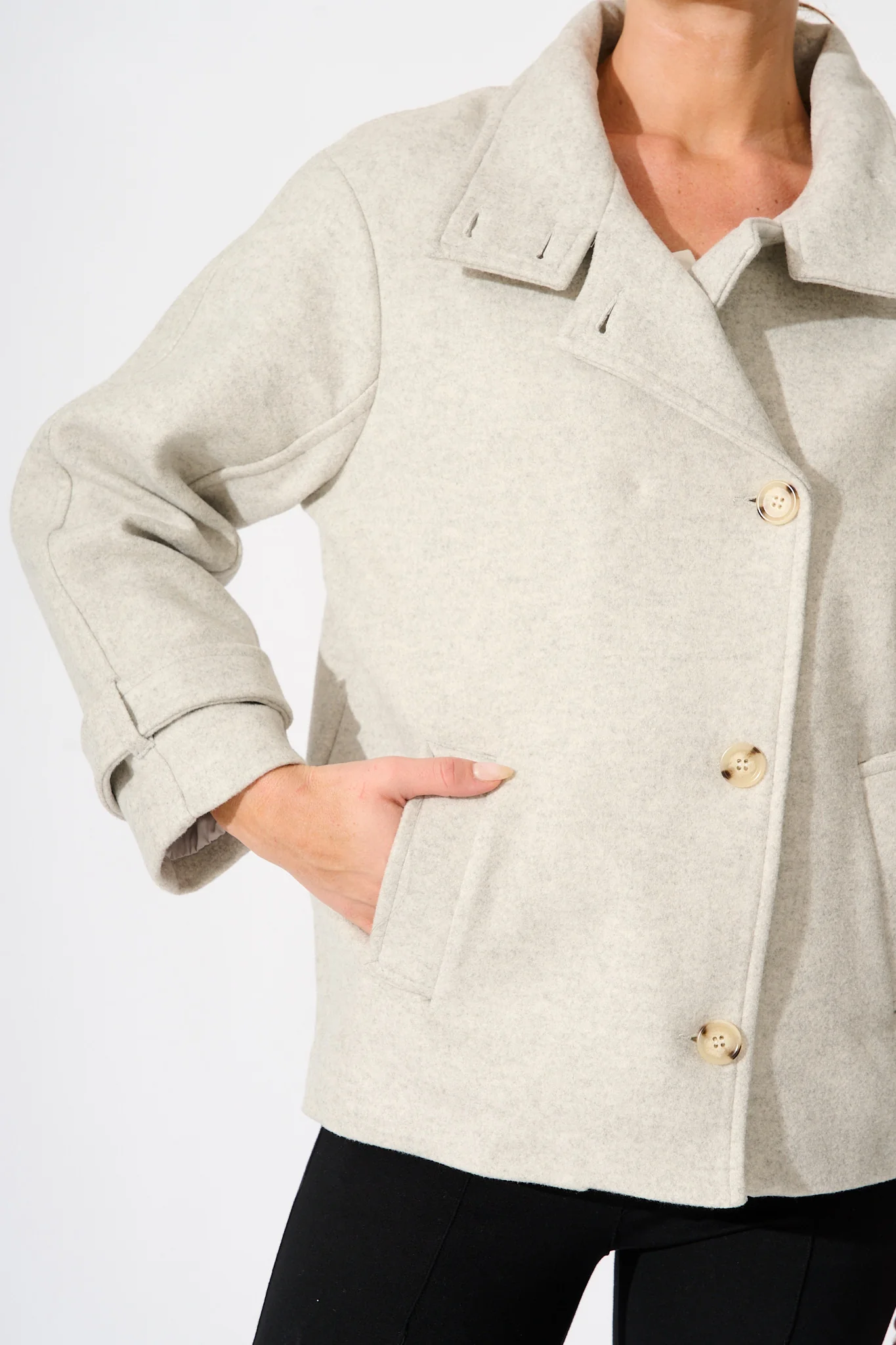 Tamara Coat in Grey - Image 6