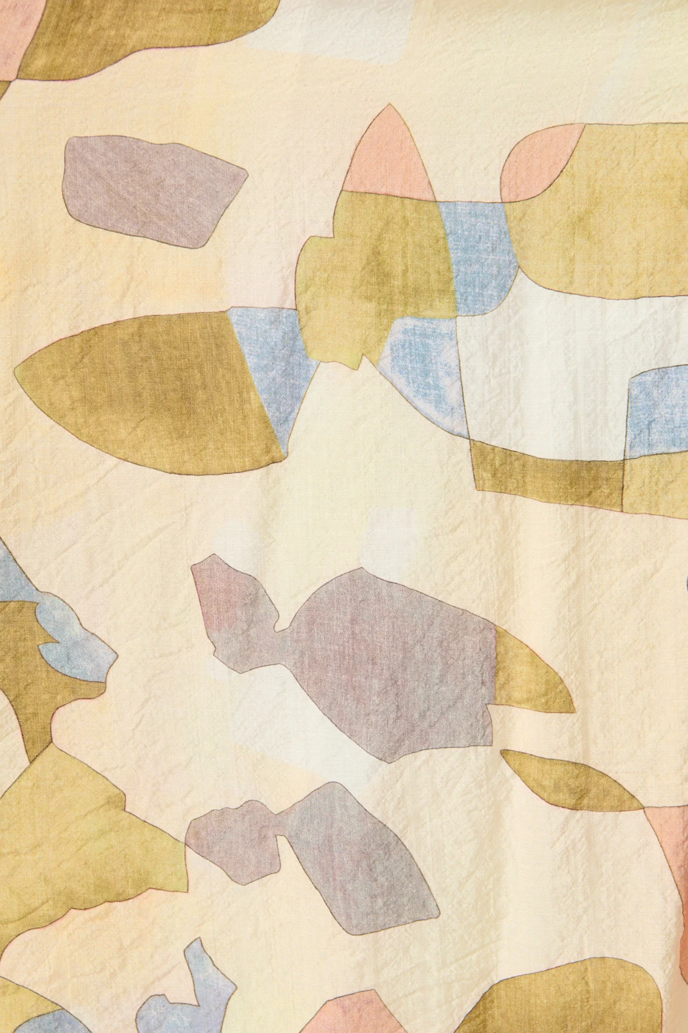 Tamia Midi Dress in Brown with Multi Print - Image 6