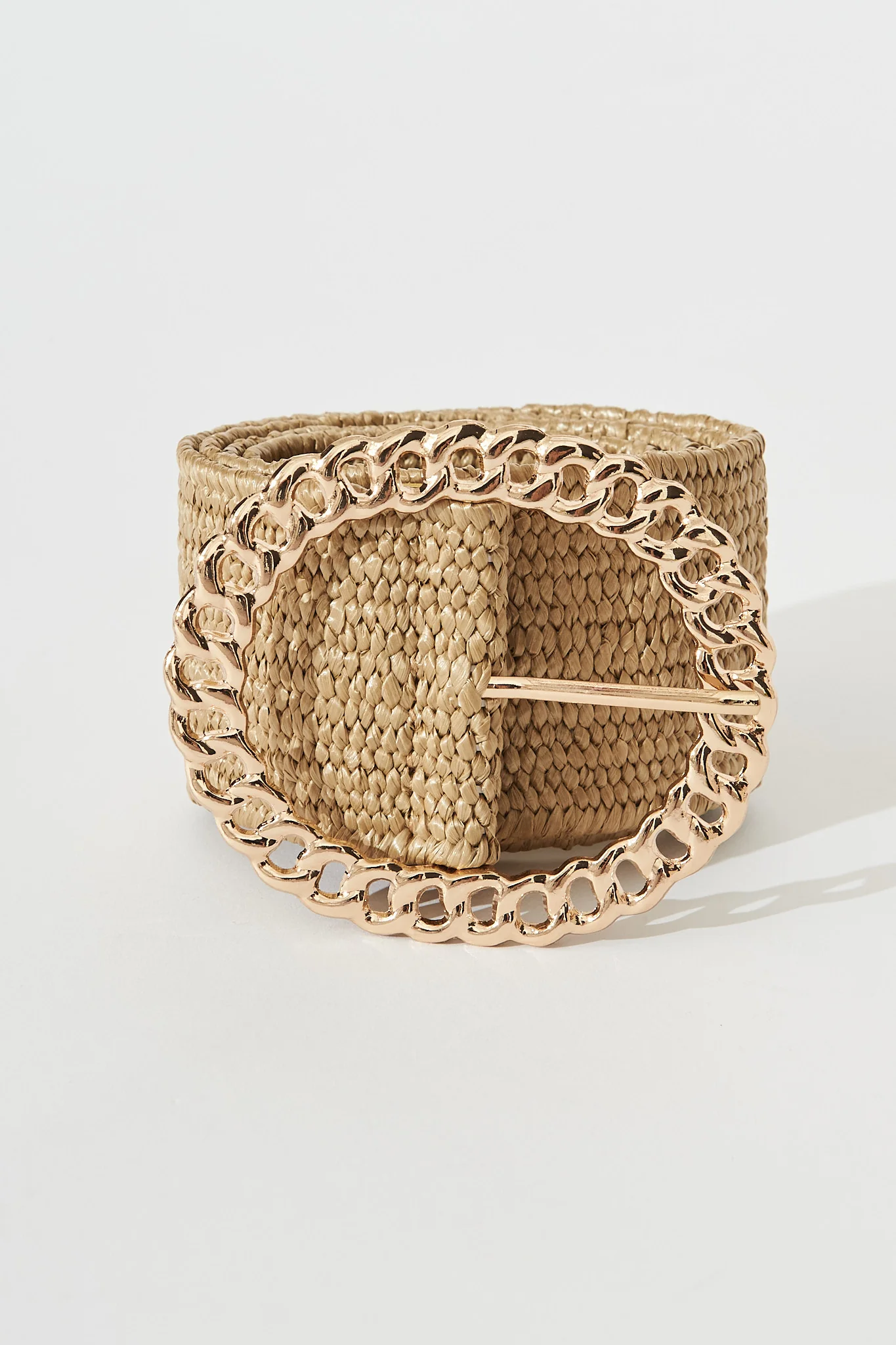 Tary Stretch Belt In Light Brown