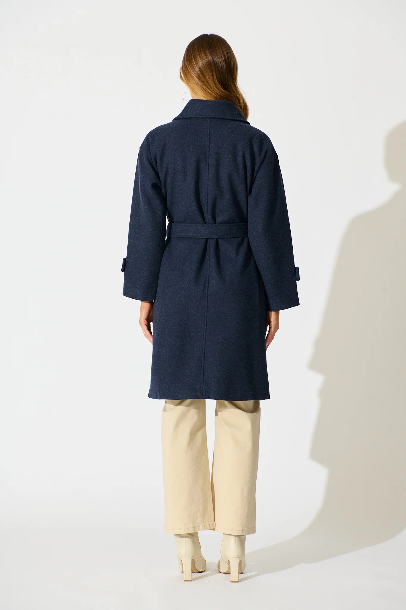 Timeless Touch Coat in Navy - Image 5
