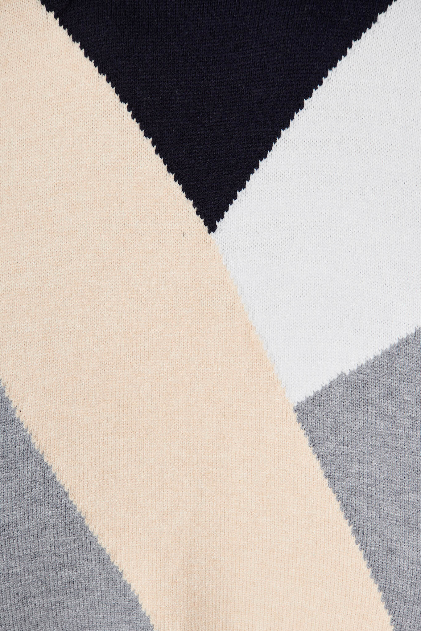 Venti Knit In Black Multi Wool Blend - Image 6